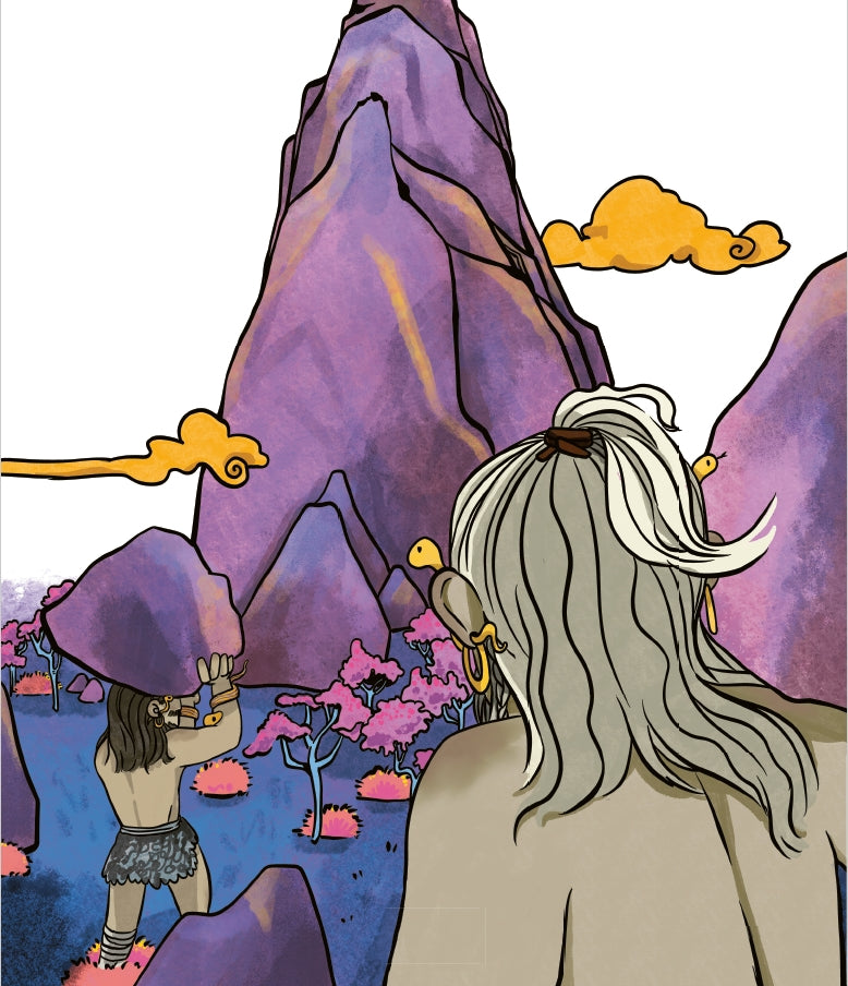 夸父追日的神话—山海经神话故事6