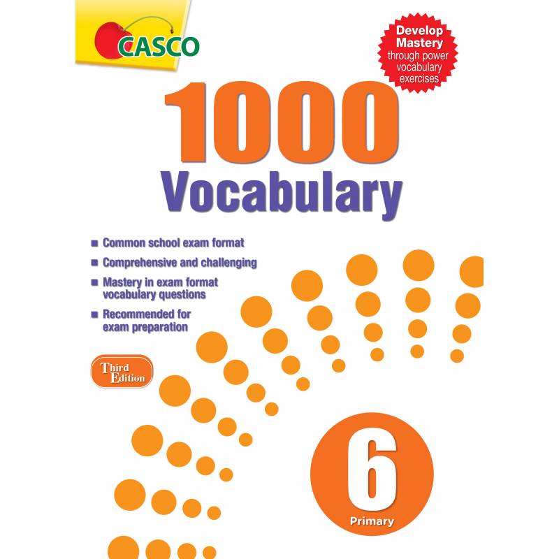 Primary 6 1000 Vocabulary - 3rd Edition – Popular Book Company Pte Ltd