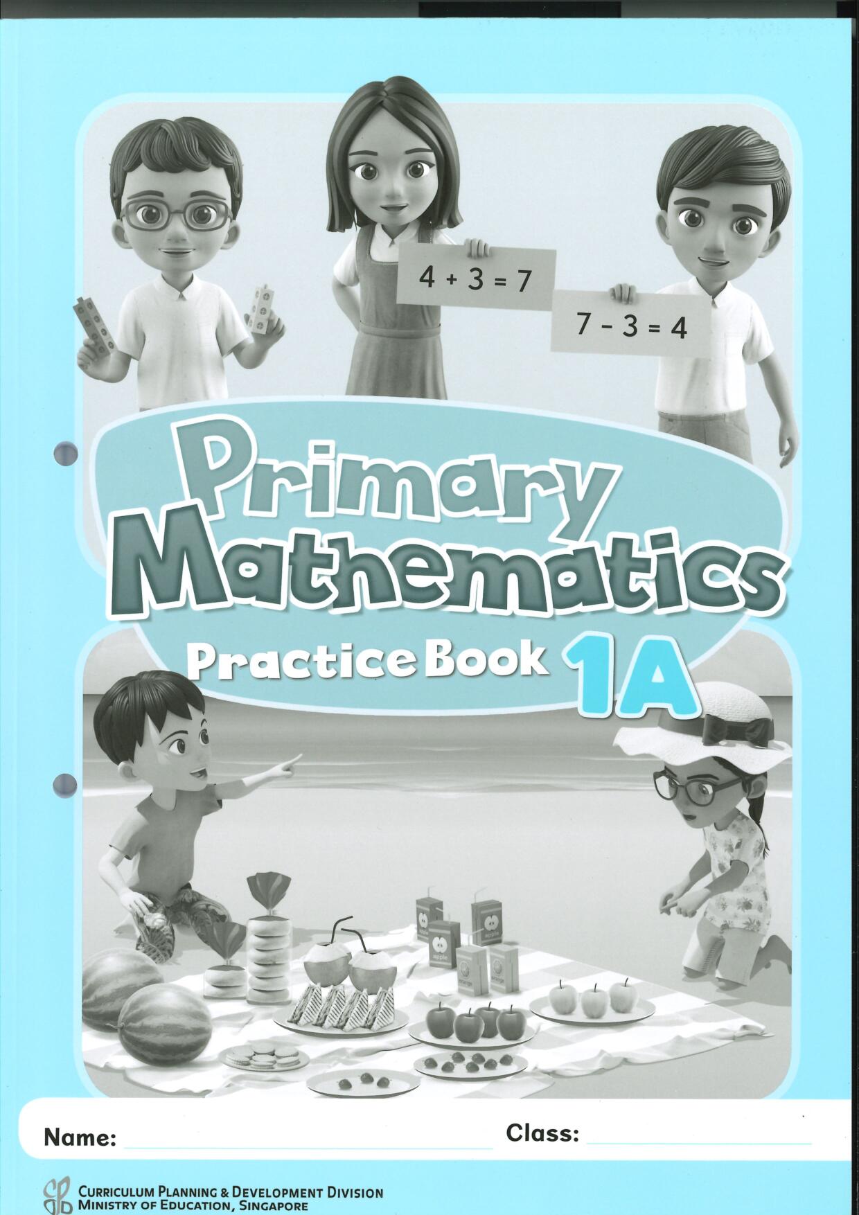 Primary Mathematics Practice Book 1A