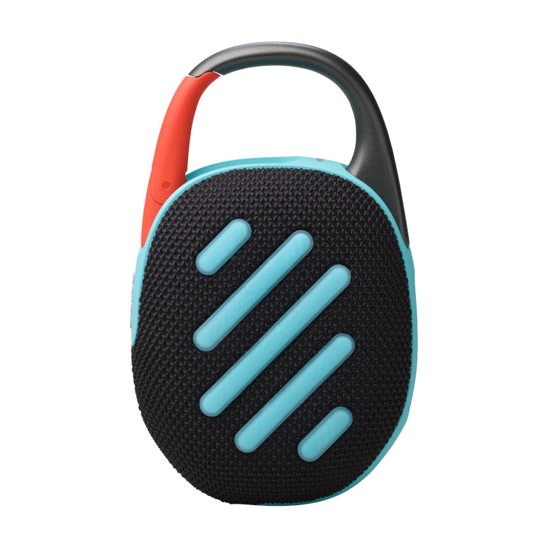 JBL Clip 5 Portable Bluetooth Speaker - Black Orange