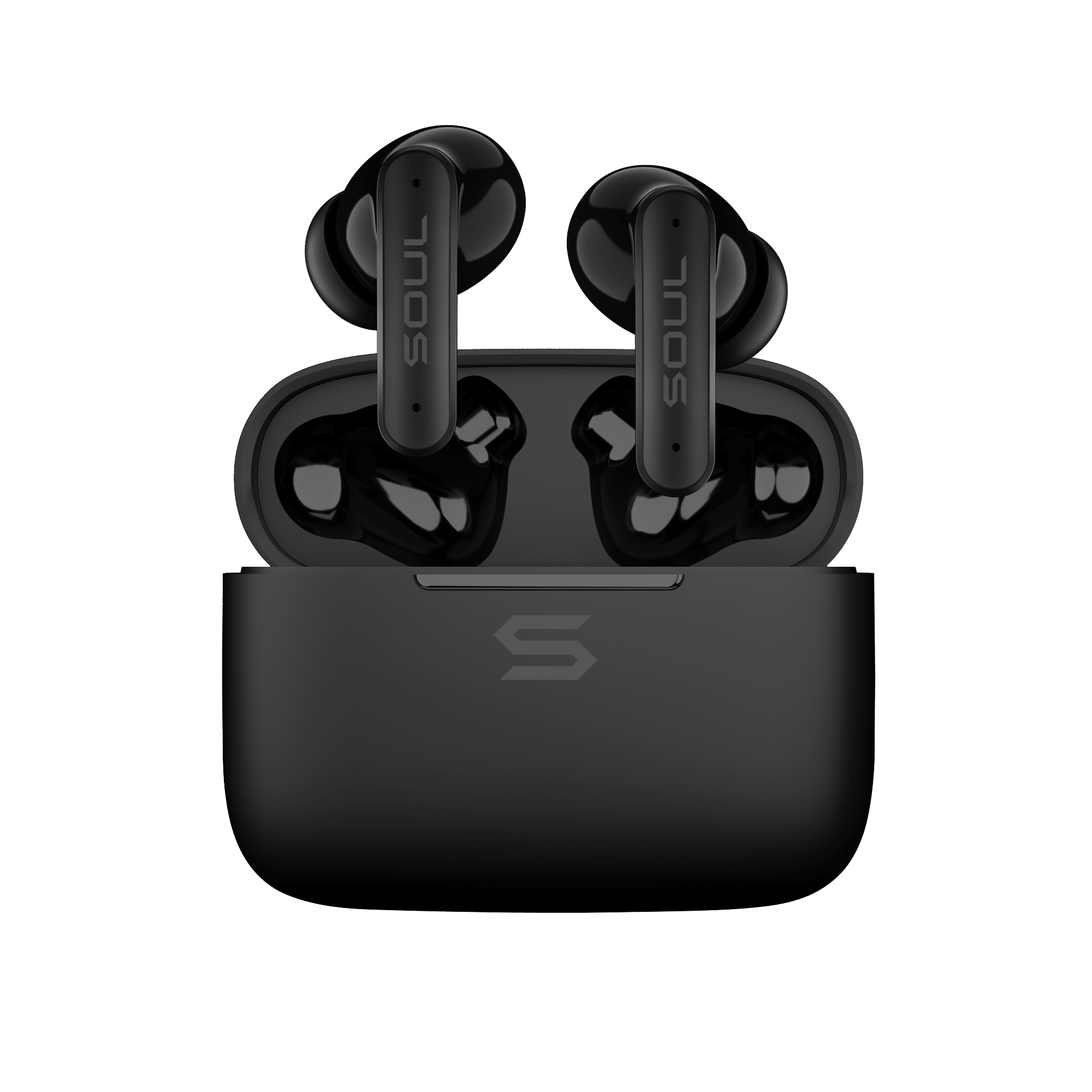 Soul S-live Premium Low Latency True Wireless Earbuds With Call Enhancement - Black