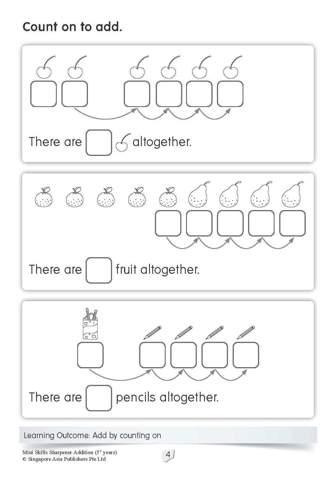 K1 - Mini Skills Sharpener ADDITION (5+ Years)