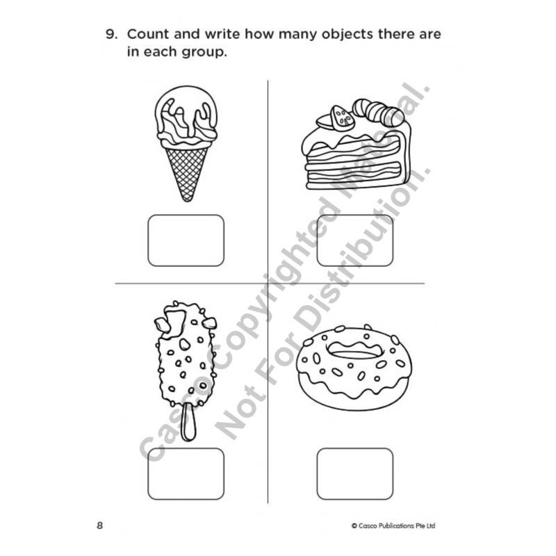 Simple Maths for Ages 2-5: Tracing and Writing Numbers 1 to 10