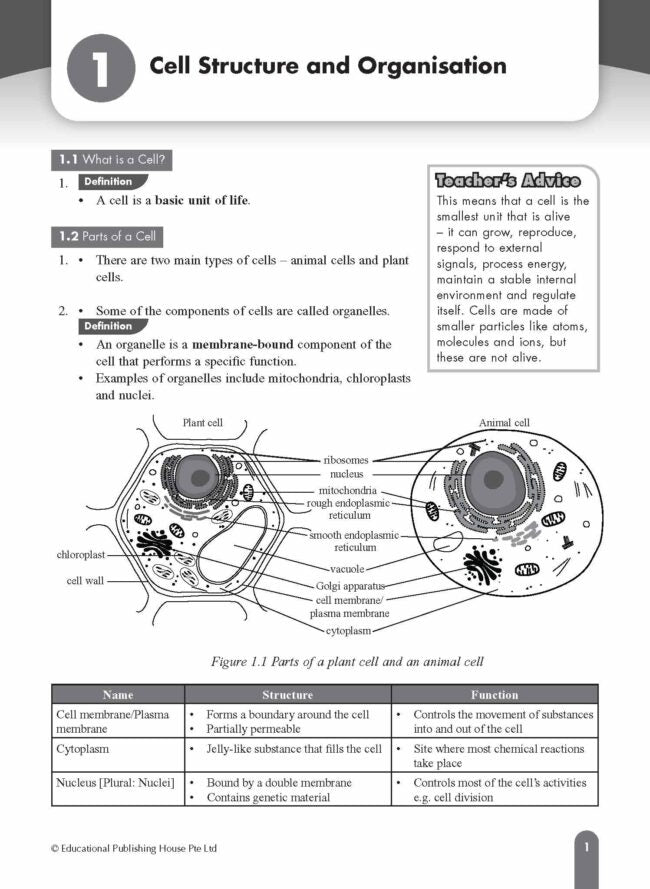 O-Level/G3 Biology Fast Forward