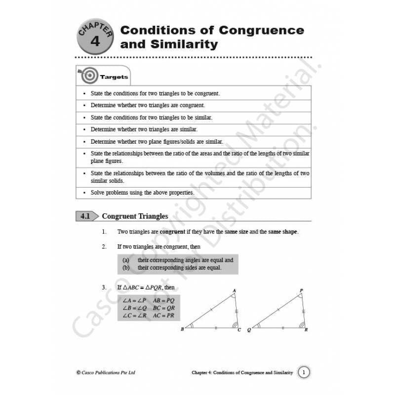 Secondary Mathematics Tutor 3A Volume 2