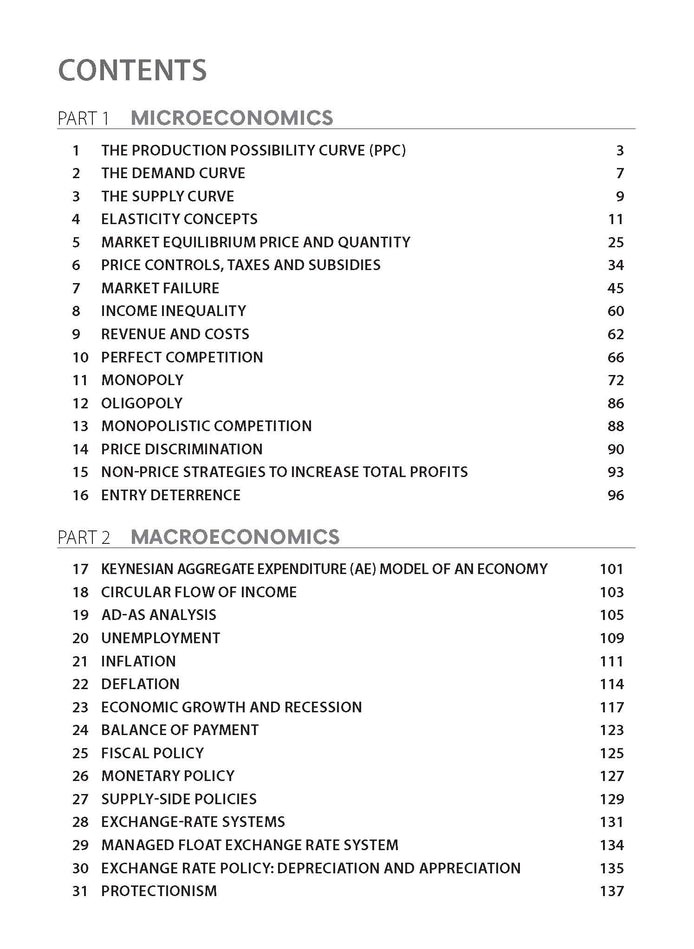 Complete Guide to GCE A Level Economics Diagrams with Explanations Second Edition