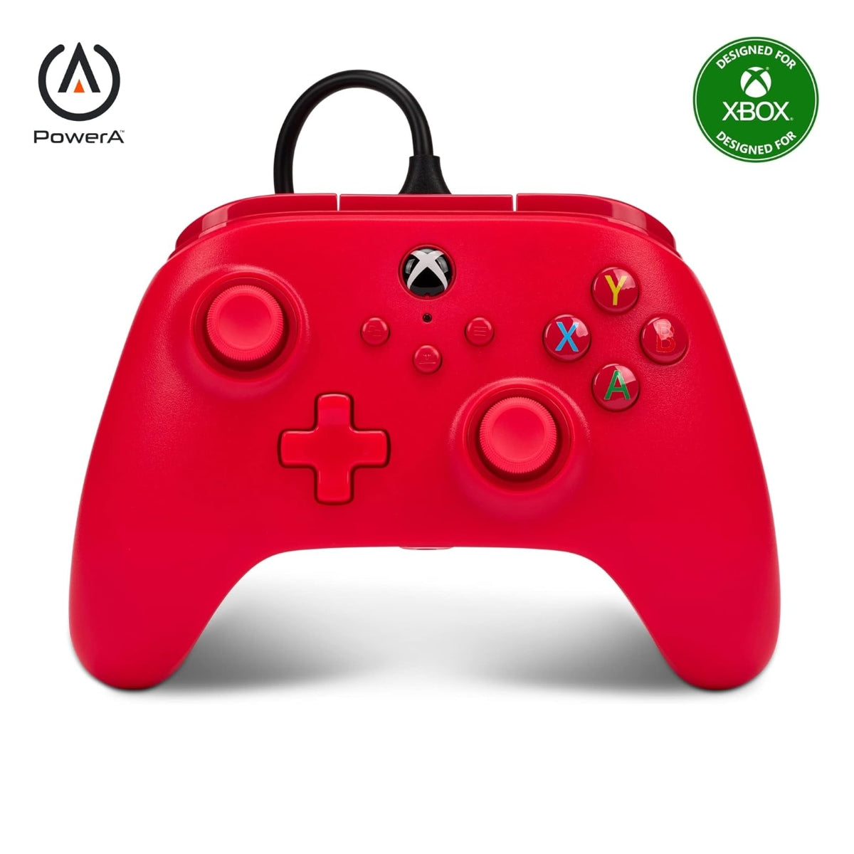 PowerA Wired Controller for Xbox Series X/S - Red (Officially