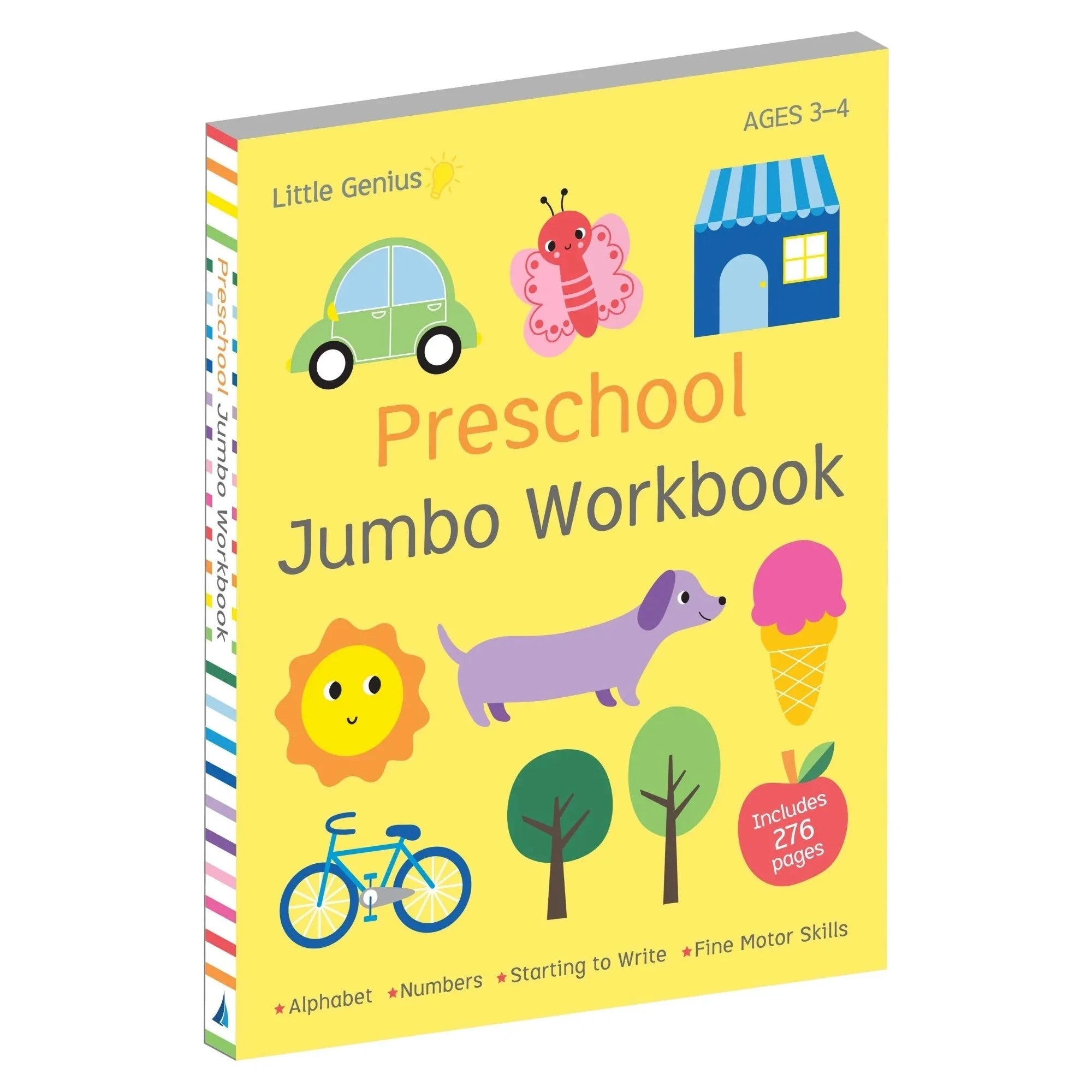 LITTLE GENIUS JUMBO WORKBOOK-PRESCHOOL