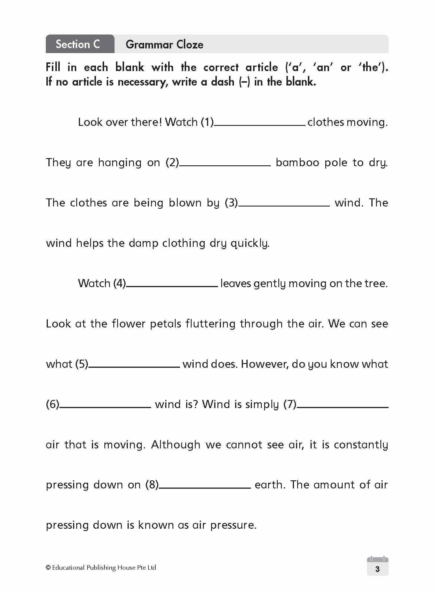 Primary 3 English Weekly Revision (4th Edition)