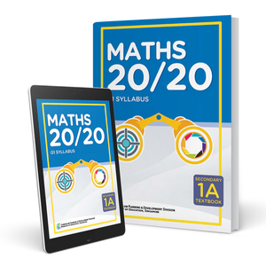 Maths 20/20 G1 Textbook 1A-Print & Digital Pack (4-year access)