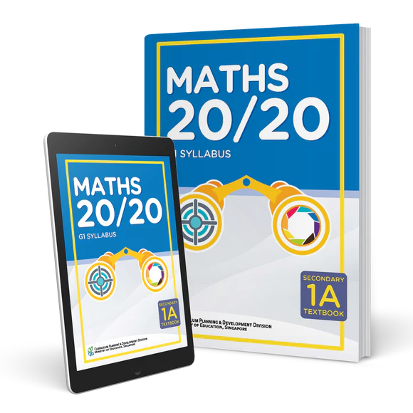 Maths 20/20 G1 Textbook 1A-Print & Digital Pack (4-year access)