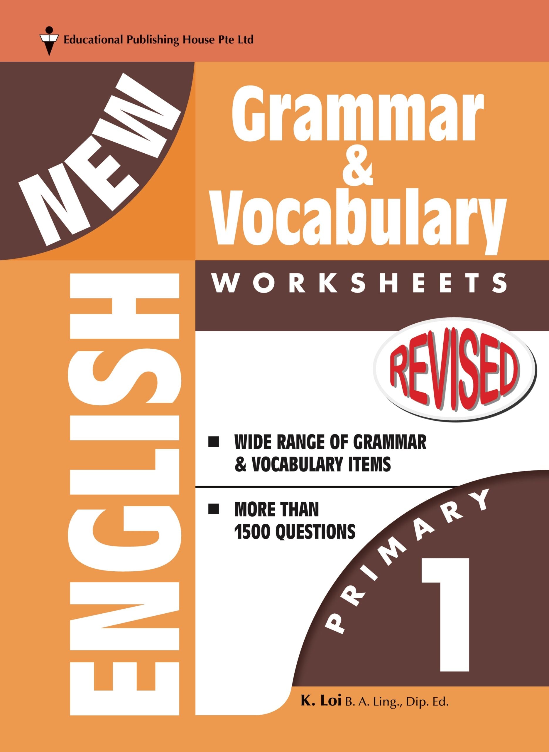 Primary 1 New English Grammar & Vocabulary Worksheet – Popular Book ...