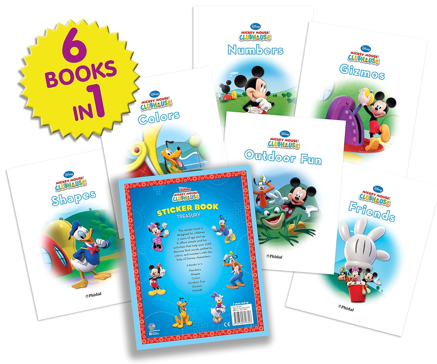 Disney Mickey Clubhouse Sticker Treasury