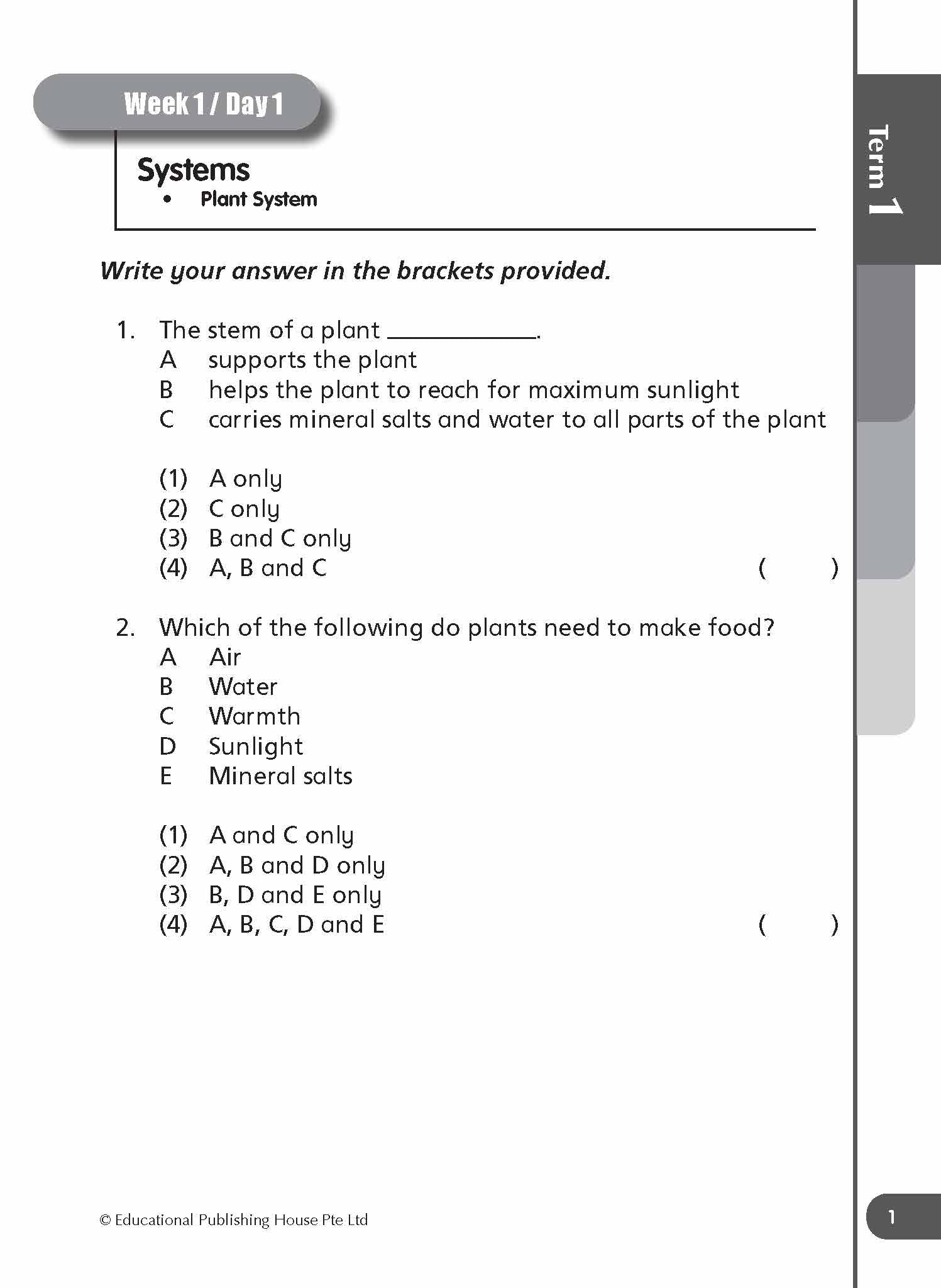 Primary 4 Daily Dose of Science (4th Edition)