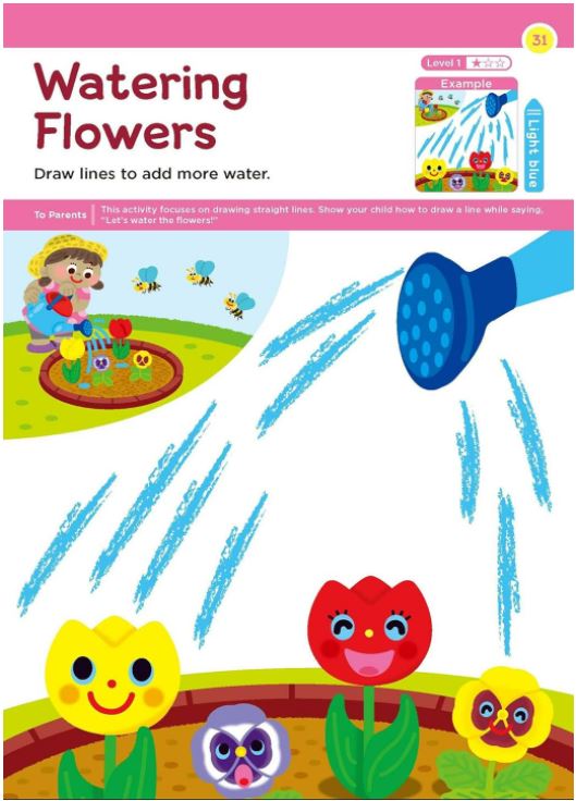 Playsmart My First Coloring Activity Book 2+