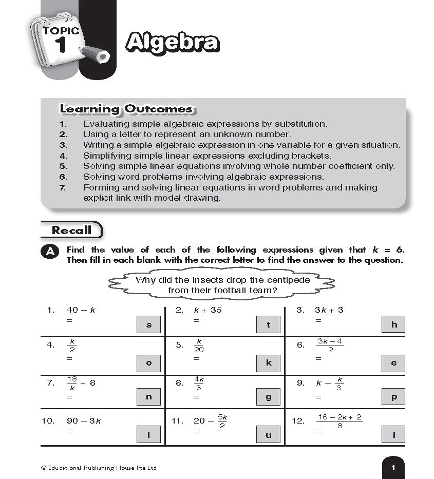 Primary 6 Step-by-Step Maths