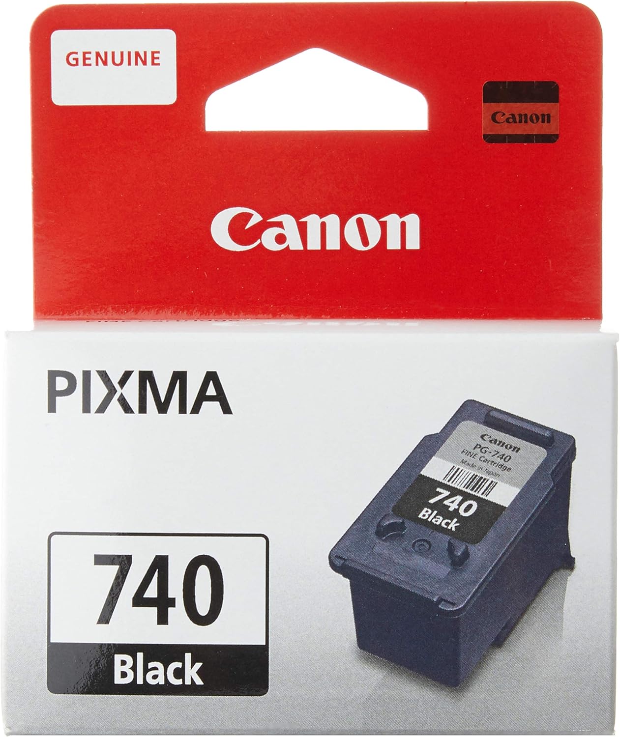 Canon PG-740 BK Original Black Standard Yield Ink Cartridge