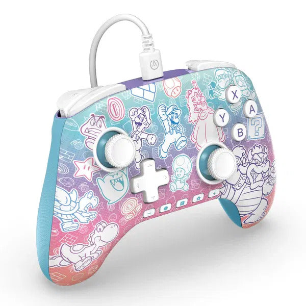 PowerA Advantage Wired Controller for Nintendo Switch 2- Mushroom Kingdom
