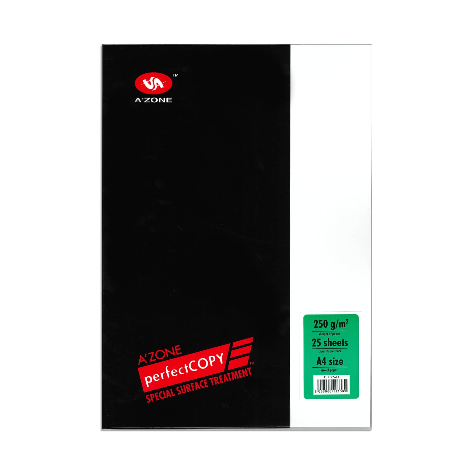 A'zone Laser Card A4 250g 25's – Popular Book Company Pte Ltd
