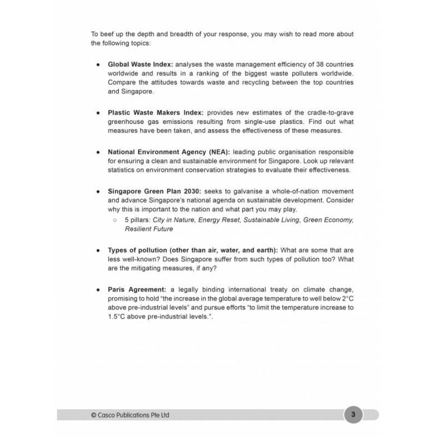 O-Level English Oral Exam Guidebook