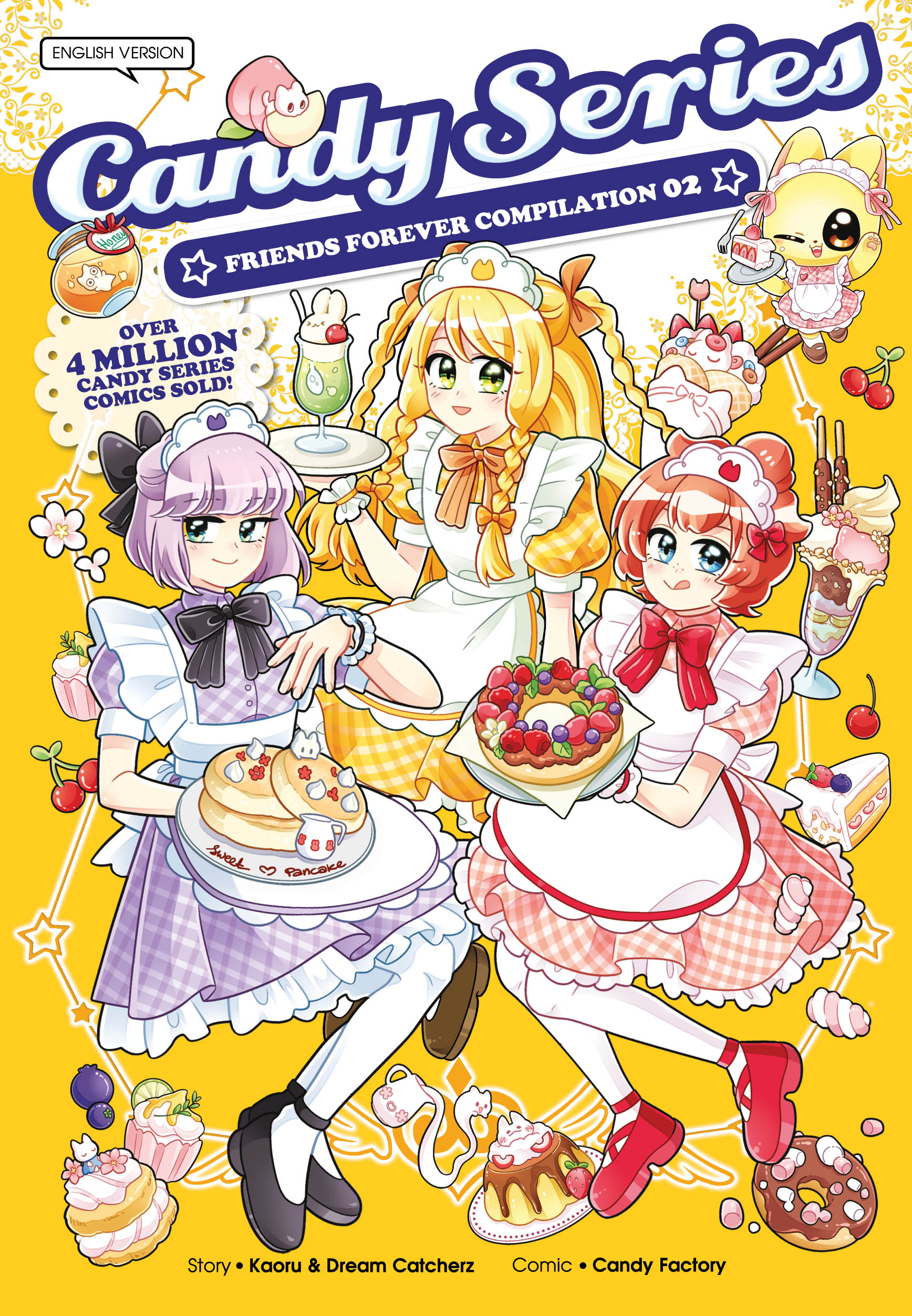 CANDY COMIC FRIENDS SWEAT フーディー Candy Stripper（キャンディストリッパー）の「FLUFFY CLUB SWEAT