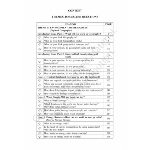 Secondary 1 Geography: A Comprehensive Study Guide