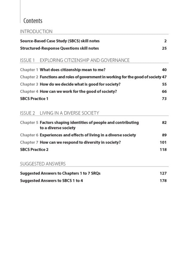Social Studies SBCS & SRQ Guide Secondary 3