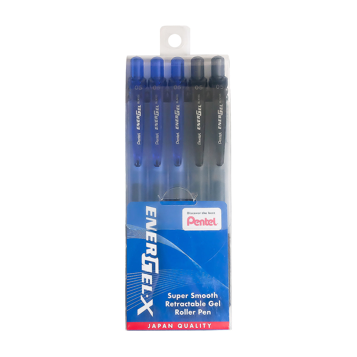 PENTEL Energel 0.5Mm V Pack Bln105-3C2A
