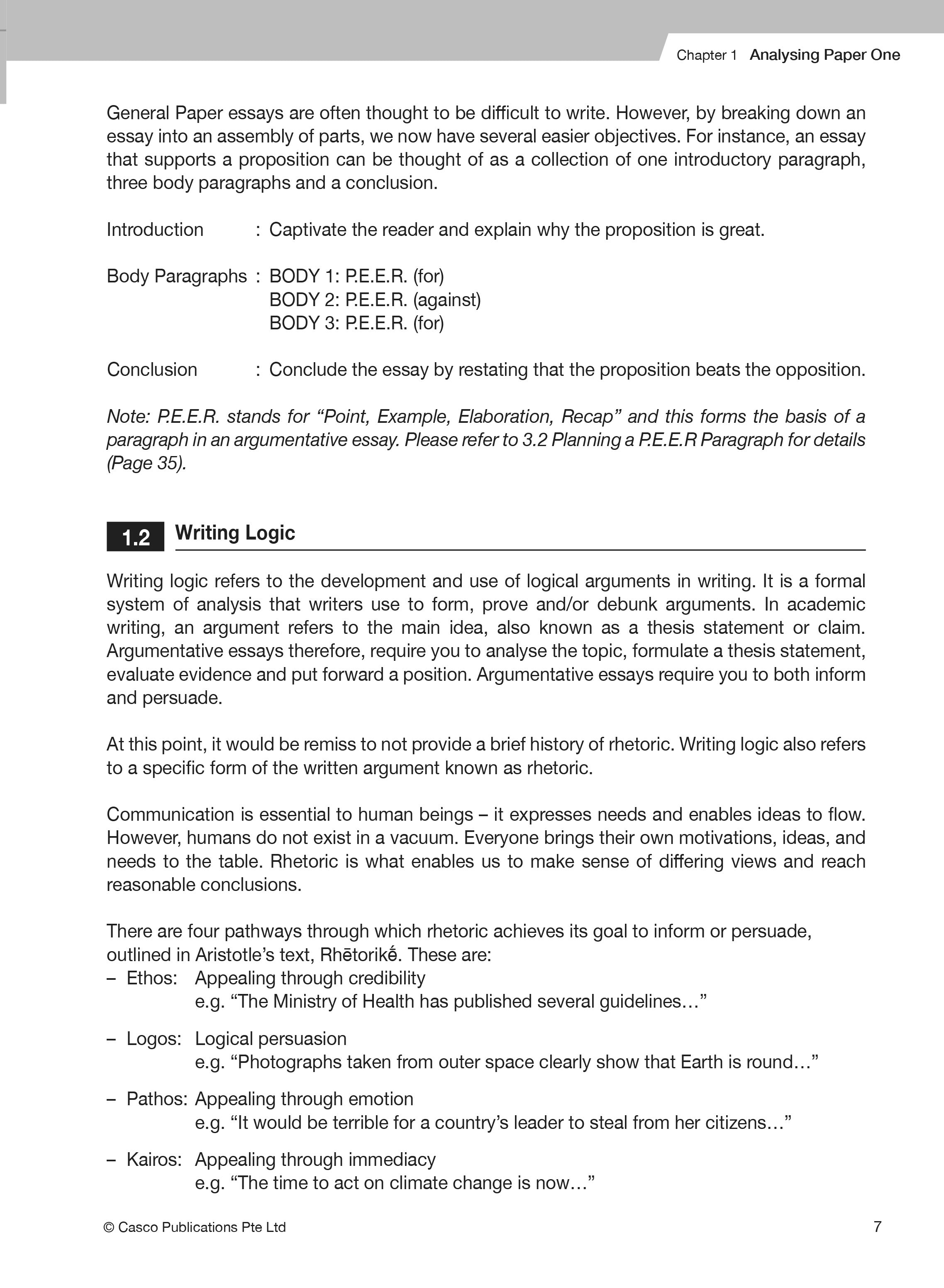 Writing the World: A Dynamic Student’s Guide to the General Paper