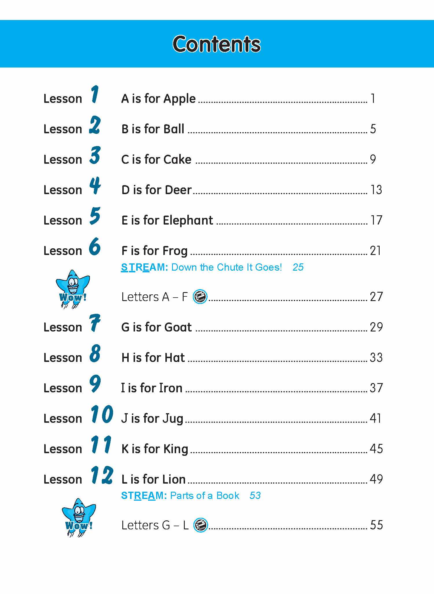 Nursery English Lessons
