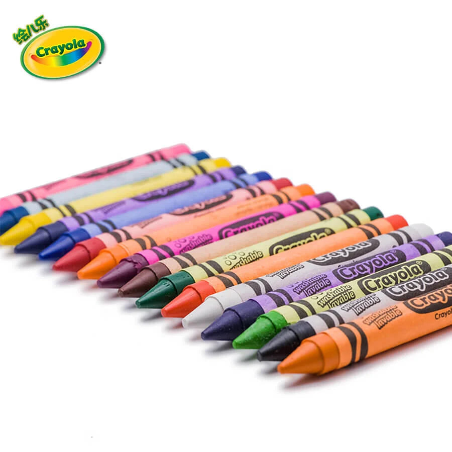 Crayola Ultraclean Washable Large Crayons 16's 523281