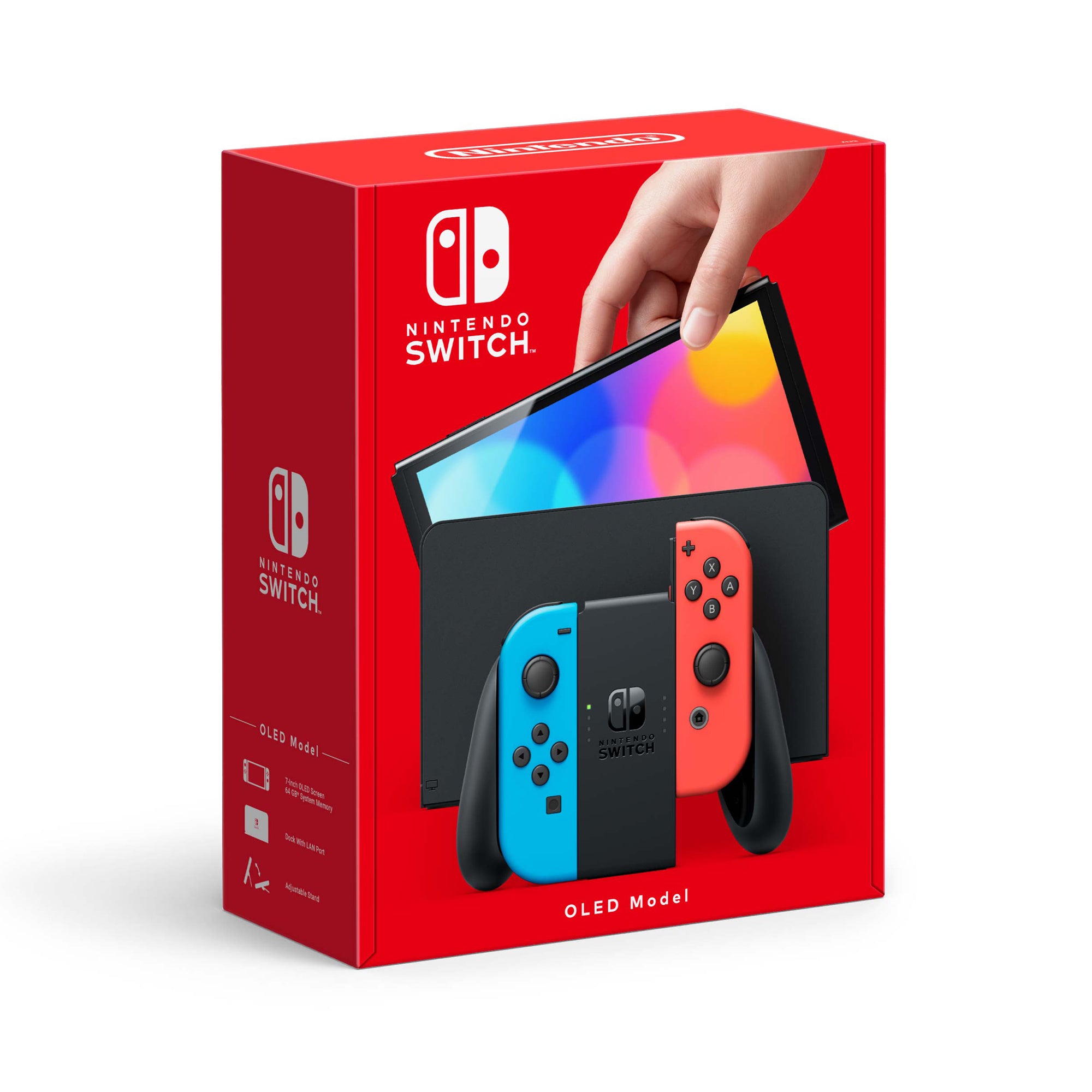 Nintendo Switch - OLED Model Neon Blue/Neon Red – Popular Book