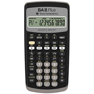 Texas Instrument BAII PLUS Financial Calculator