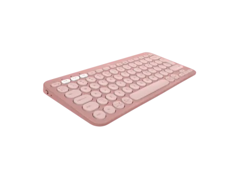 Logitech K380S Pebble Keys 2 Bluetooth Keyboard Tonal Rose