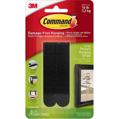 3M COMMAND LARGE PICTURE HANG STRIP 17206