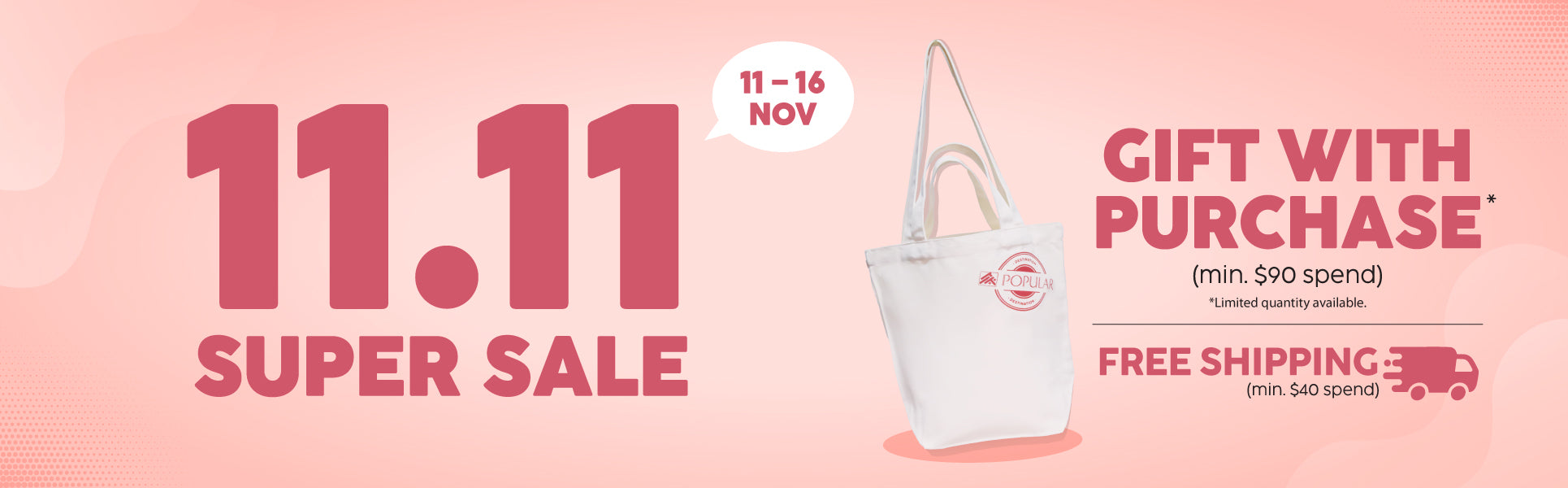 11.11 Sale