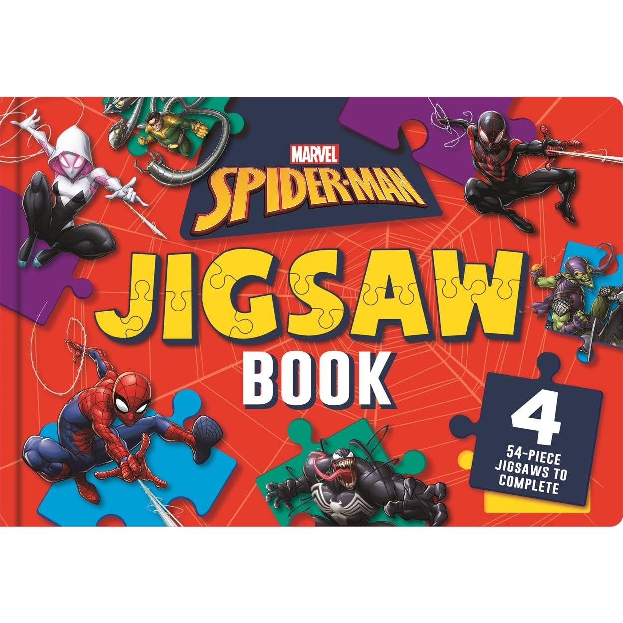 MARVEL SPIDER-MAN JIGSAW BOOK