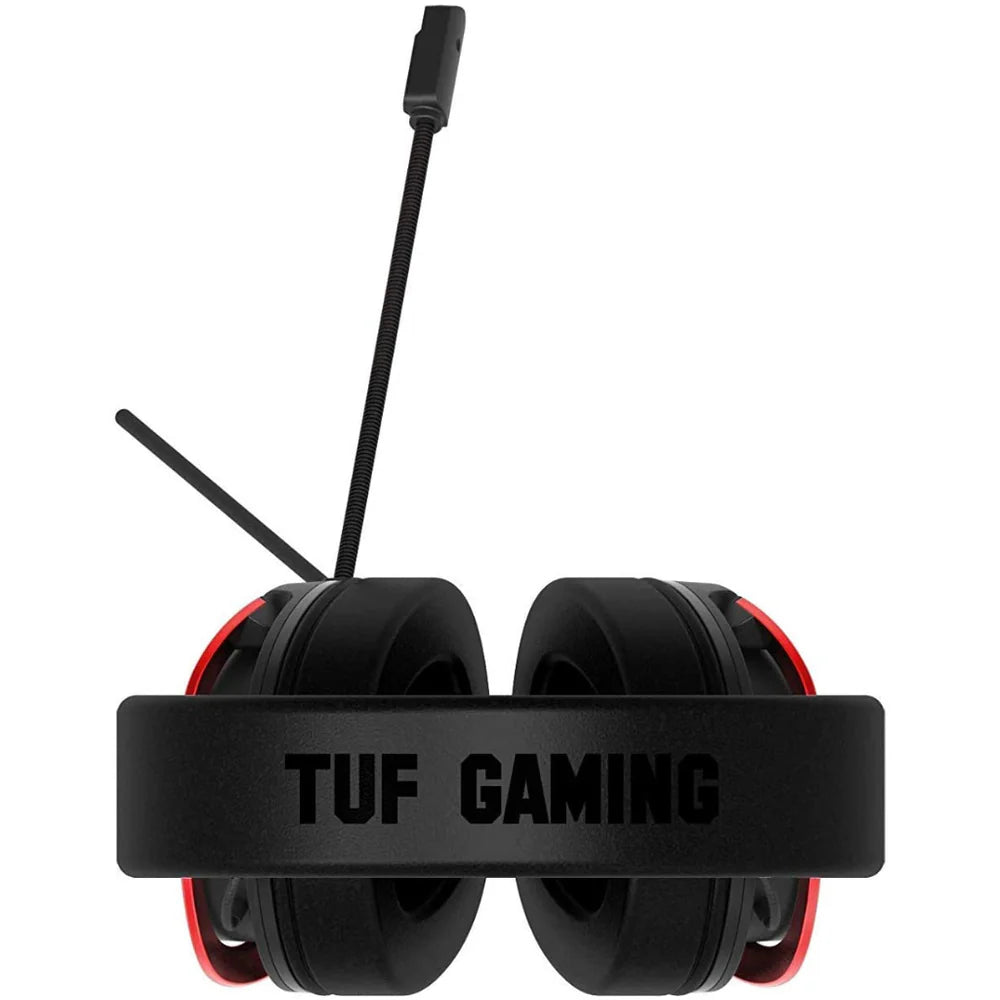 ASUS TUF Gaming H3 Wired Headphone with 7.1 Virtual Surround Sound, Red