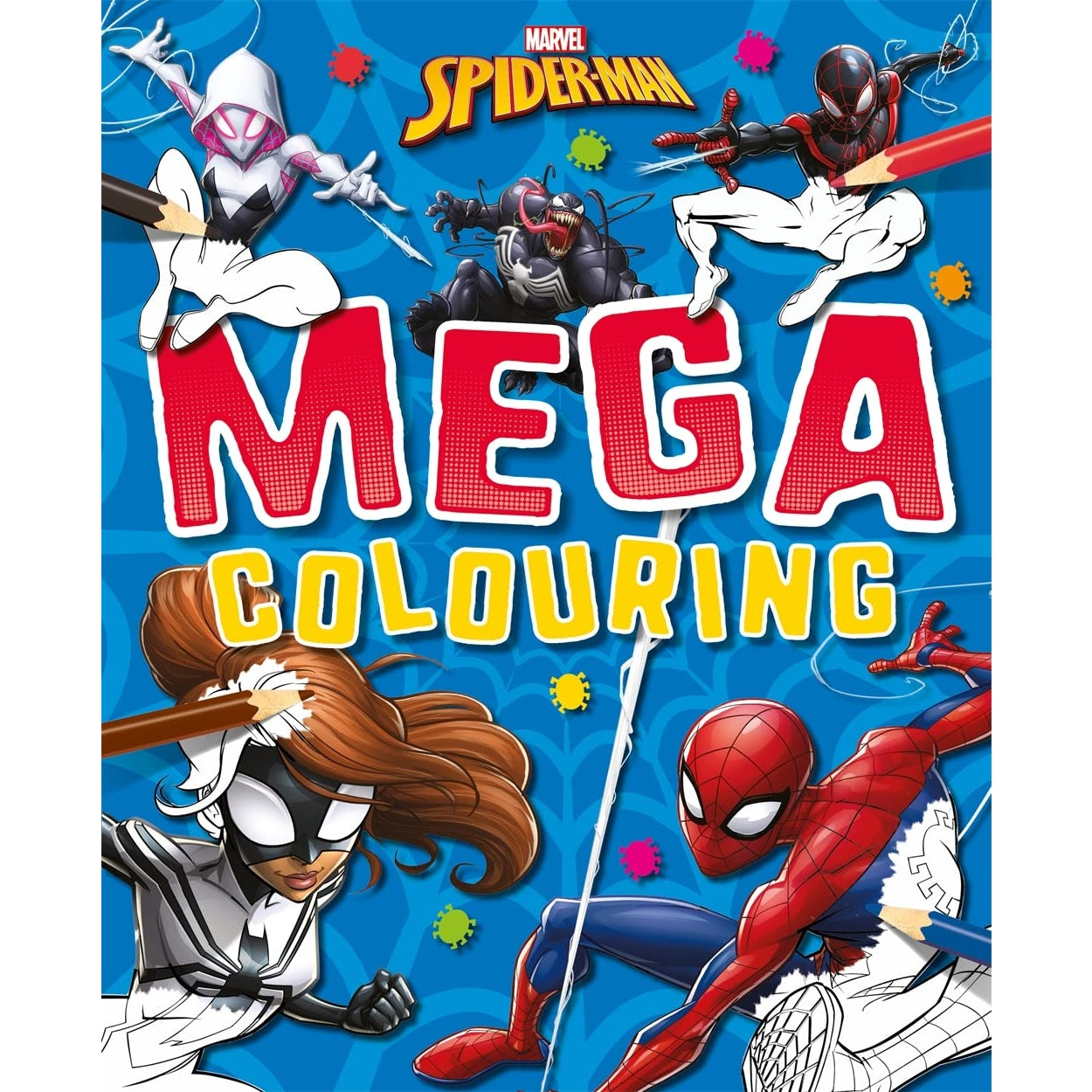 MARVEL SPIDER-MAN MEGA COLOURING