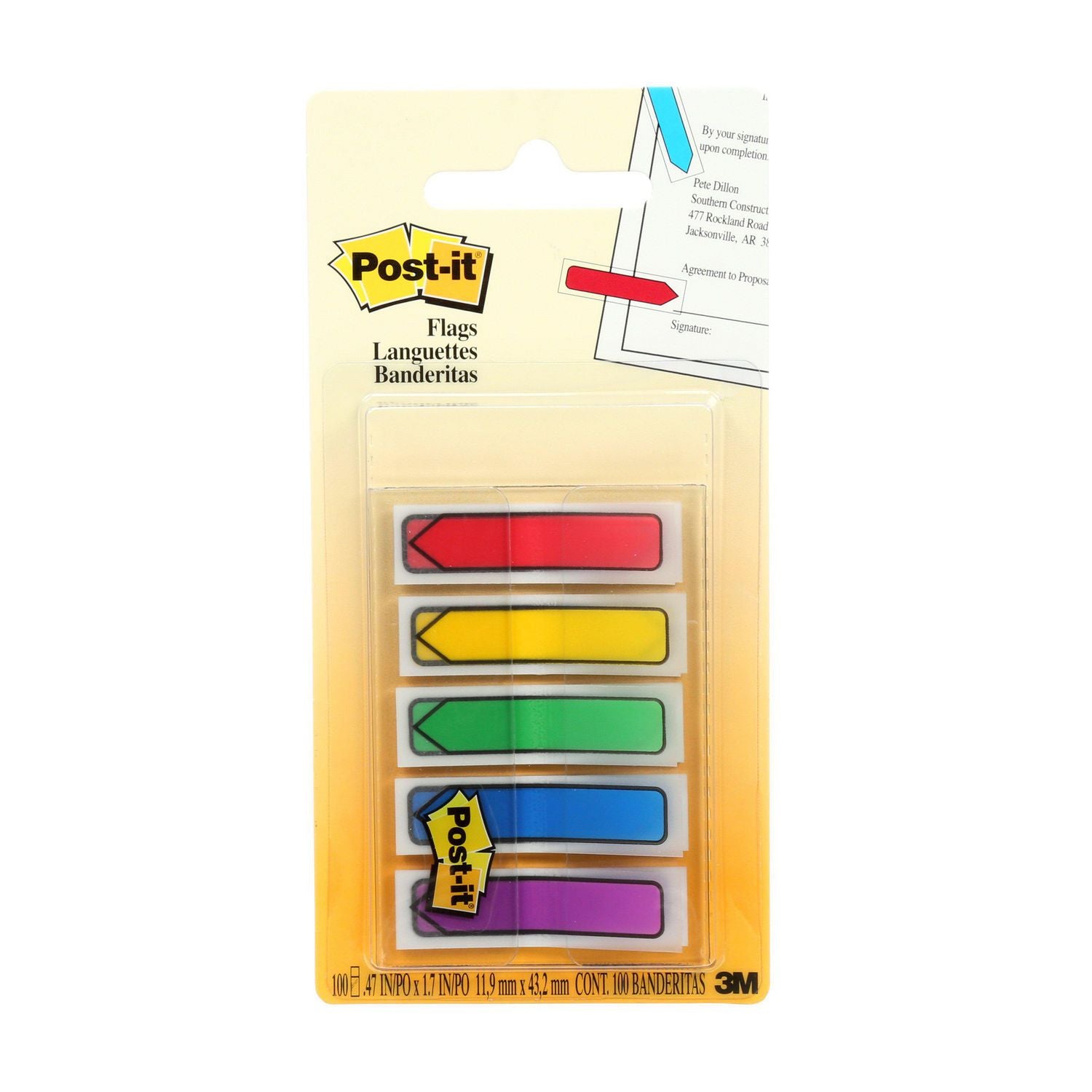 3M POST-IT FLAGS ARROW 684ARR1