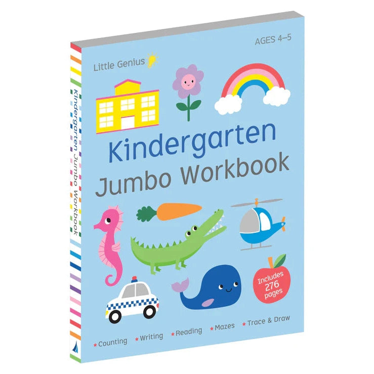 LITTLE GENIUS JUMBO WORKBOOK -KINDERGARTEN