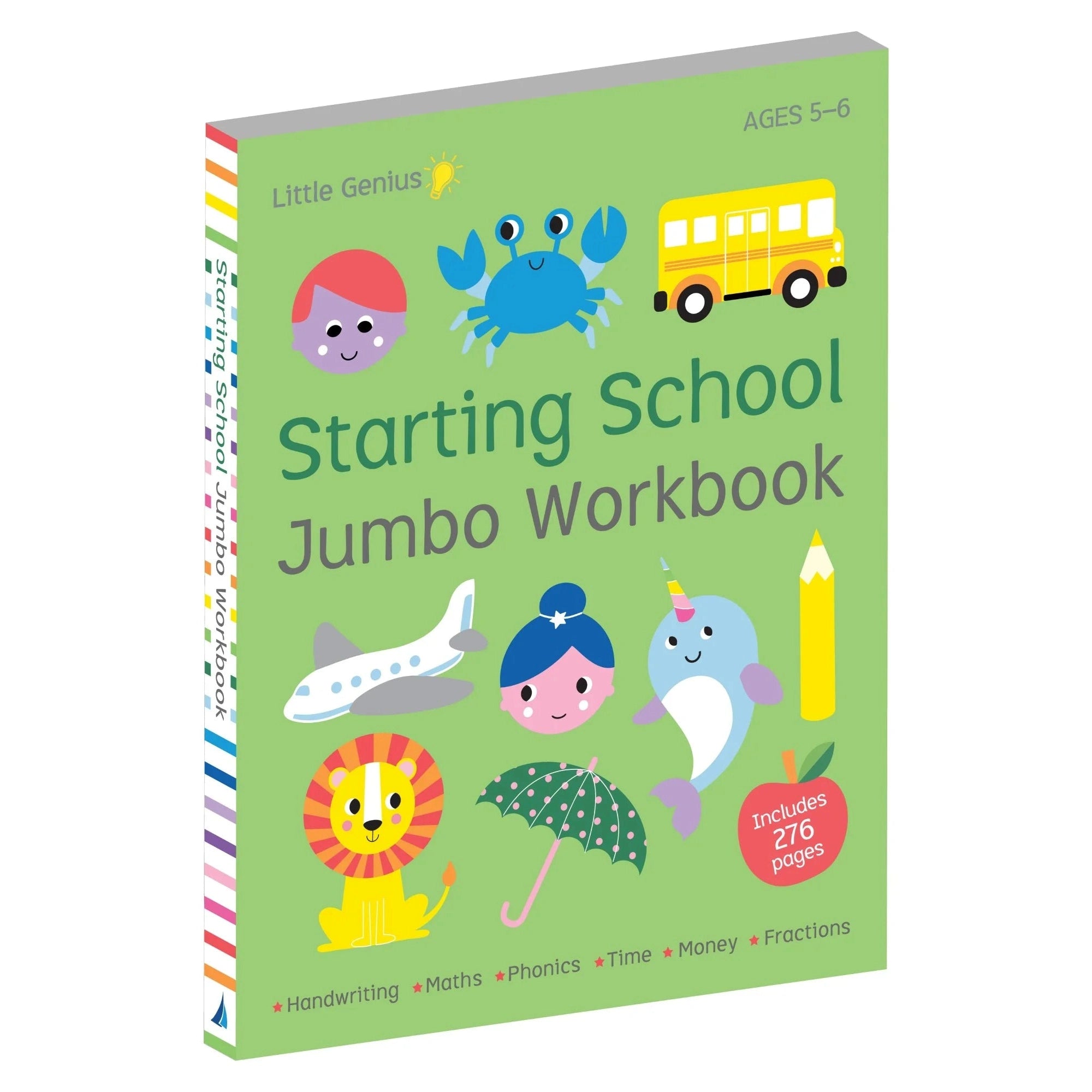 LITTLE GENIUS JUMBO WORKBOOK -STARTING SCHOOL