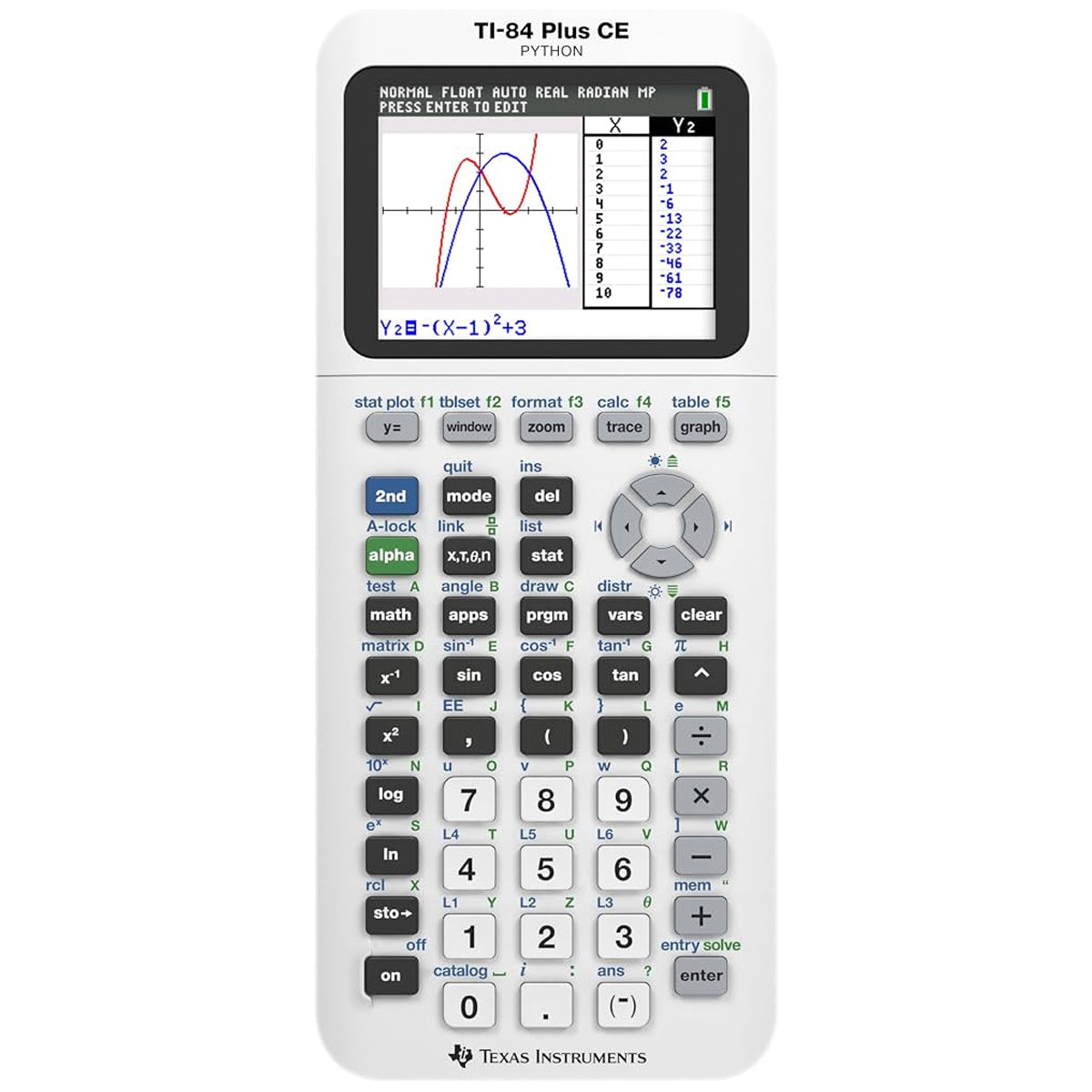 Texas Instrument TI-84 Plus CE - White
