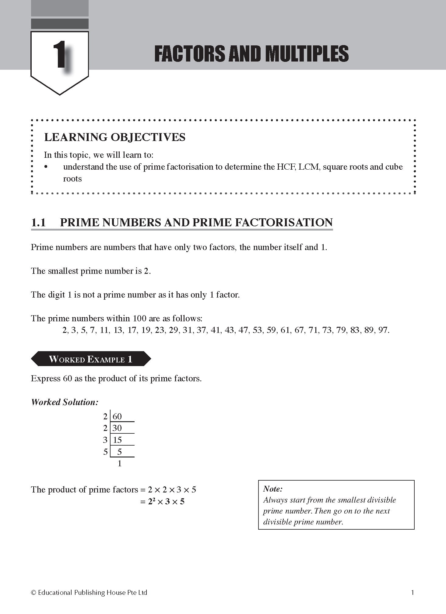 Secondary 1 (G2) Topical Maths 4Ed