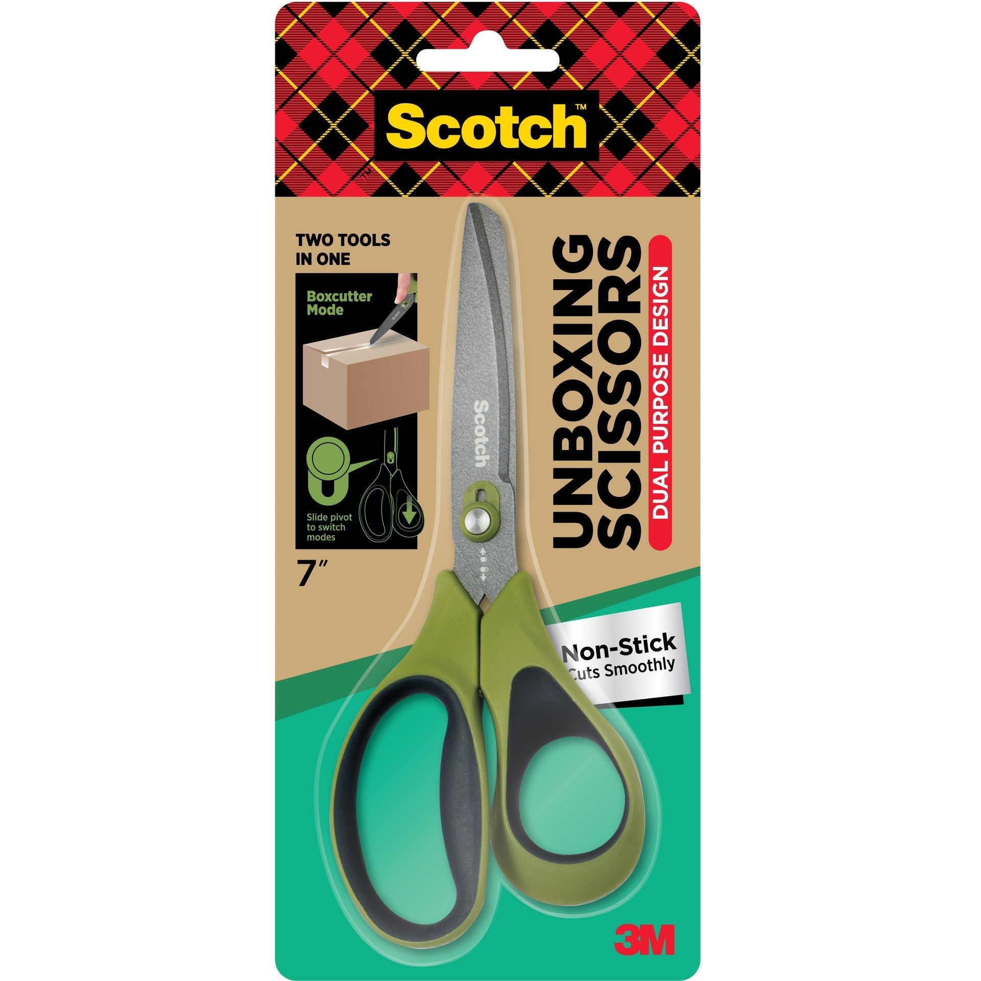 3M SCOTCH PREC UNBOX SCISSORS