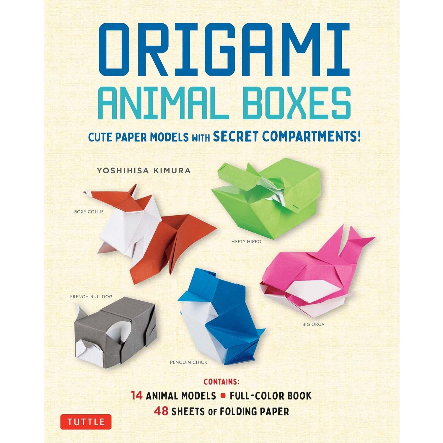 ORIGAMI ANIMAL BOXES KIT