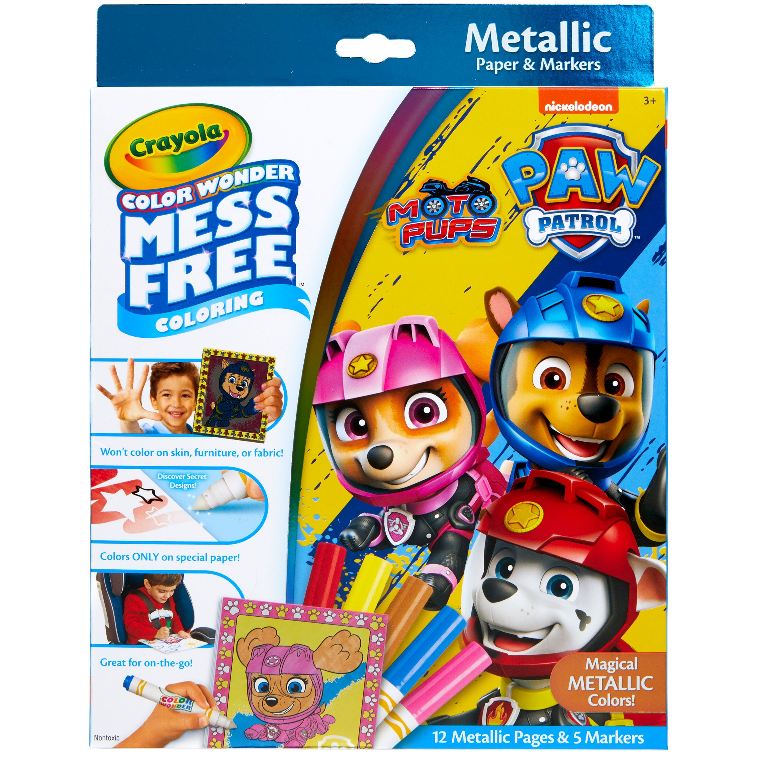 CRAYOLA CW,PAW PATROL METALLIC