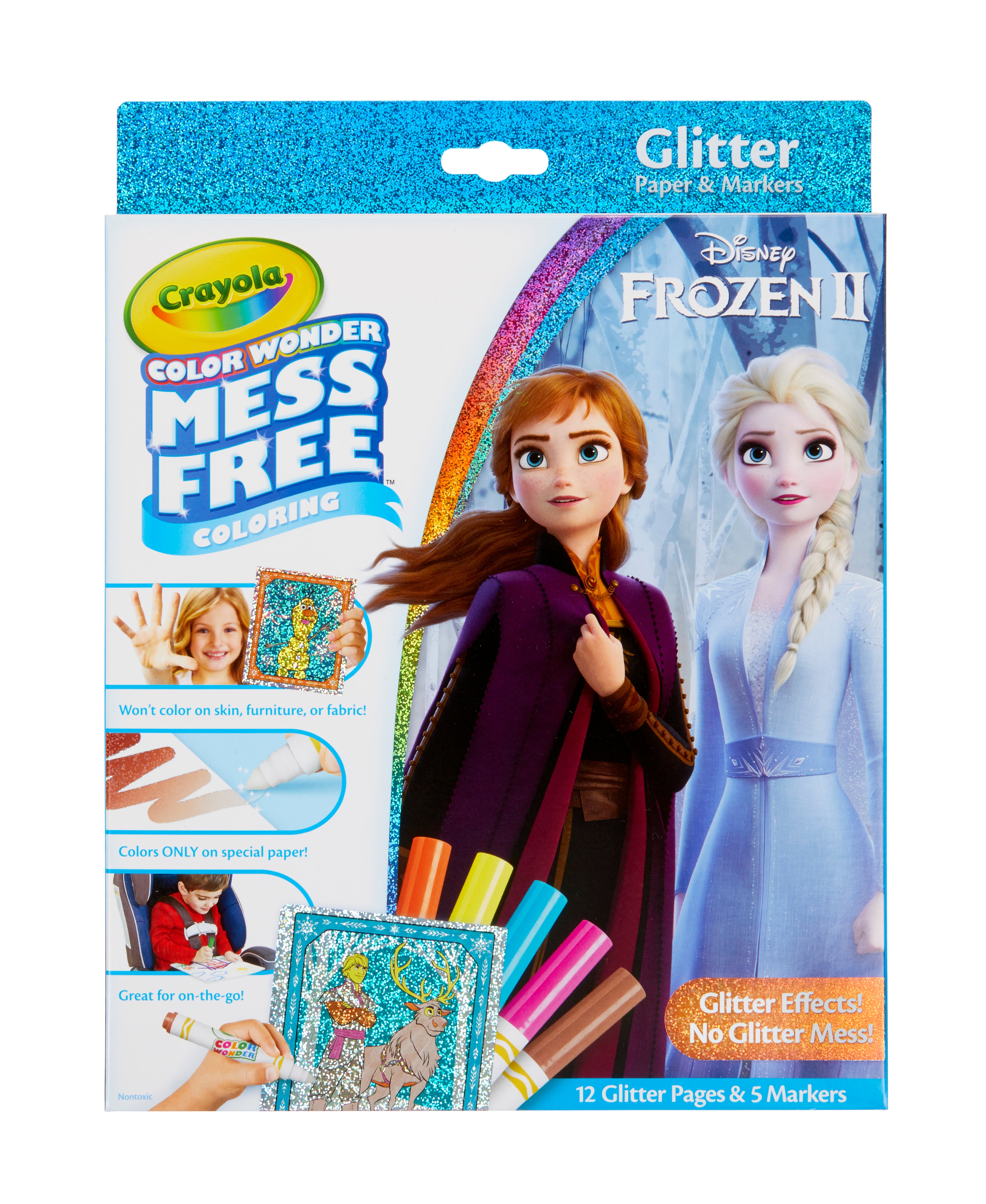 CRAYOLA CW- FROZEN 2-GLITTER