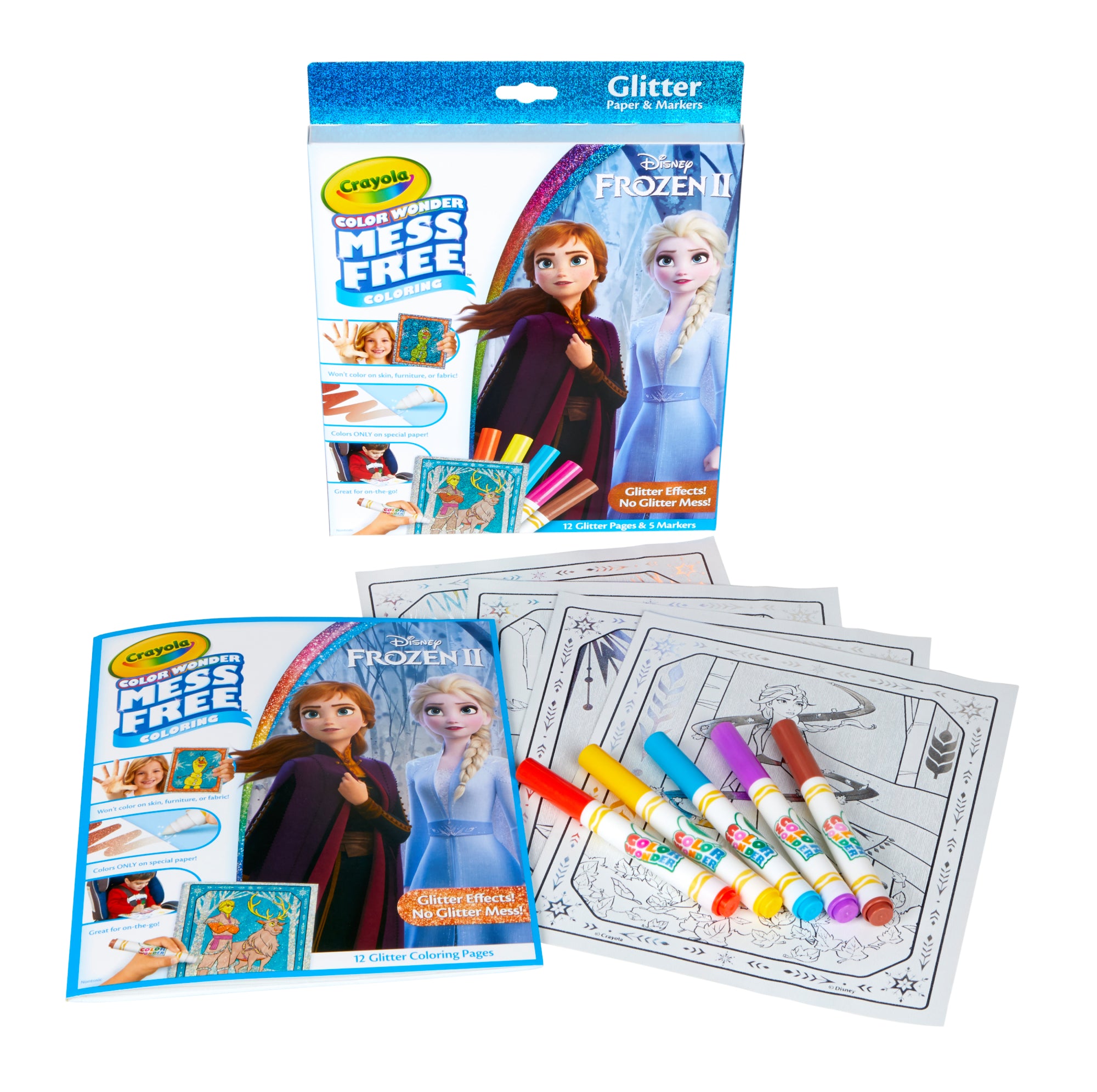 CRAYOLA CW- FROZEN 2-GLITTER