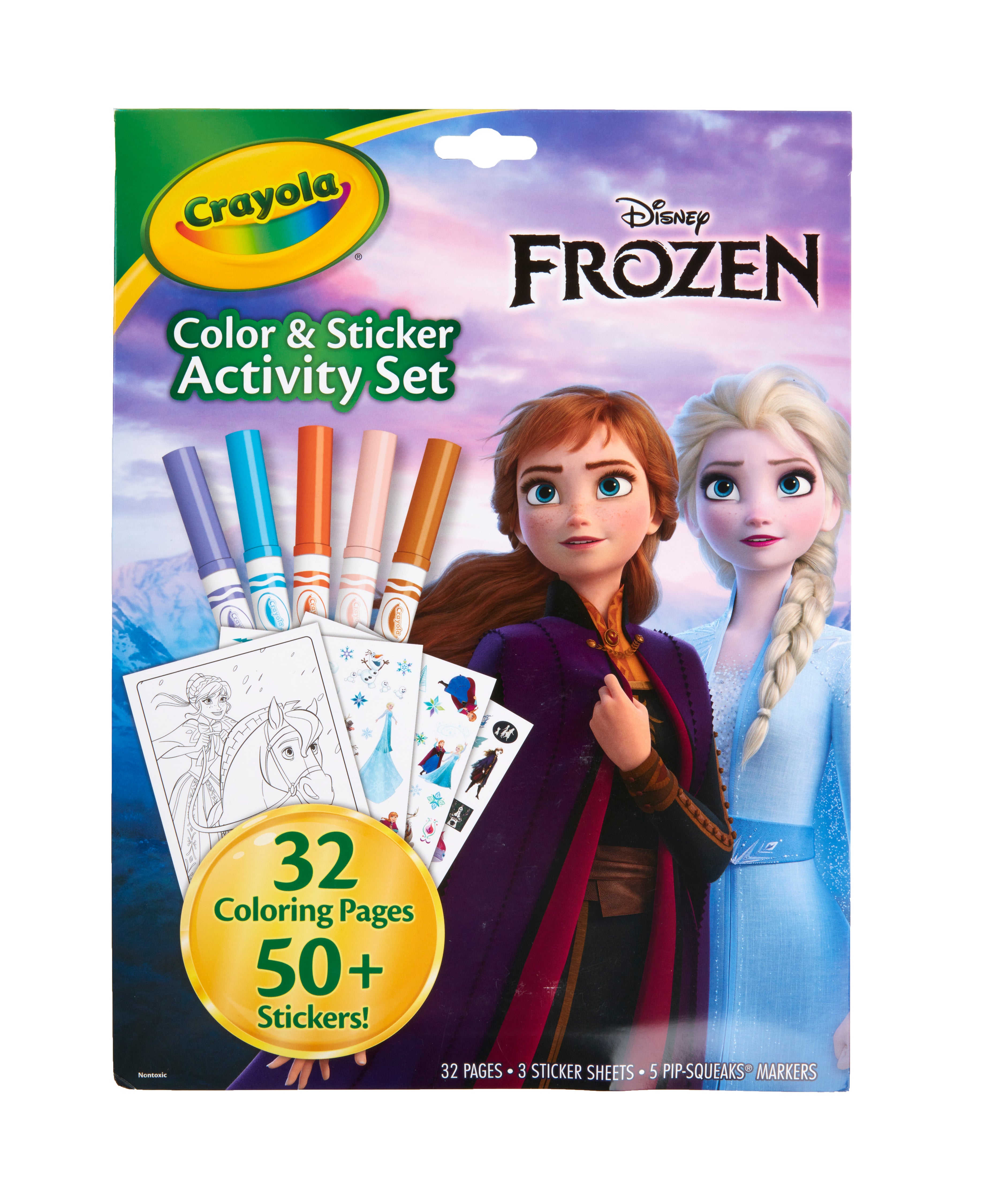 CRAYOLA  COL & ACT SET FROZEN